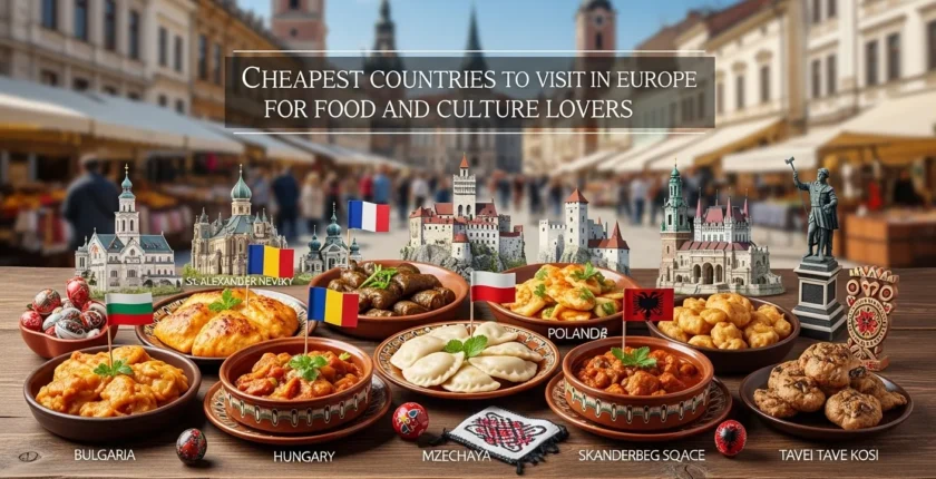 Cheapest Countries to Visit in Europe for Food and Culture Lovers