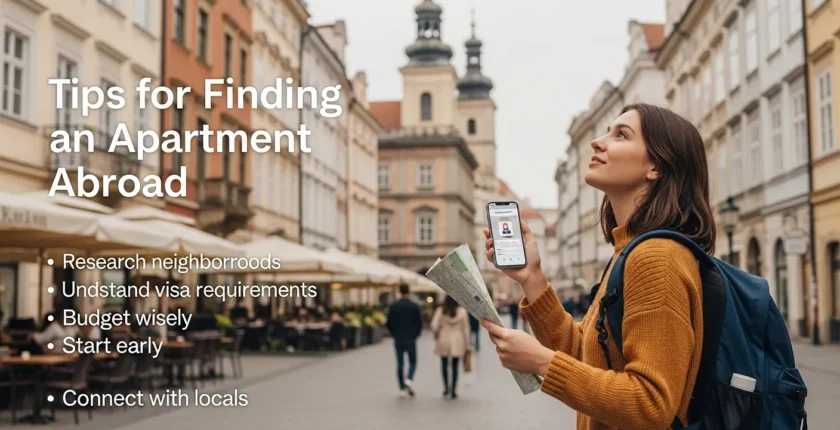 Tips for Finding an Apartment Living Abroad