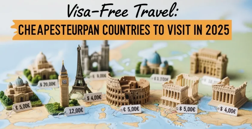 Visa-Free Travel: Cheapest European Countries to Visit in 2025